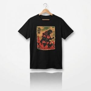 1 2026 LA Rams Myles Garrett Godzilla Shirt 1