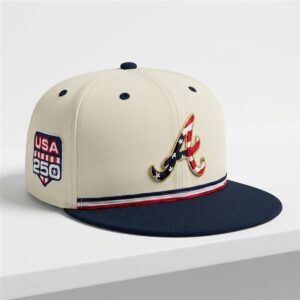 2026 Braves USA 250 4th of July Hat 1