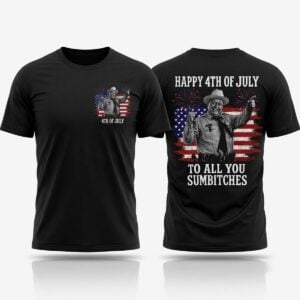 2026 Happy 4th Of July To All You Sumbitches Shirt 1