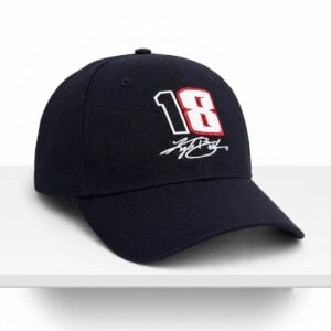 Denny Hamlin Number 18 Kyle Busch Hat 1