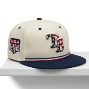2026 TB Rays USA 250 4th of July Hat 1