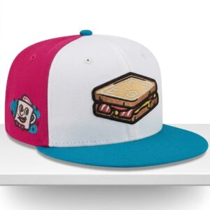 2026 Somerset Patriots Jersey Diners Happy Waitress Hat 1