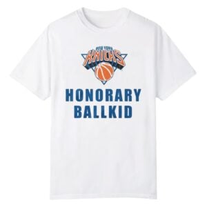 1 Emma Vigeland NY Knicks Honorary Ballkid Shirt 1