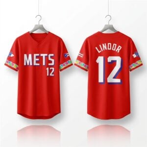 Mets Lindor Puerto Rican Heritage Night Jersey 2026 Giveaway 1