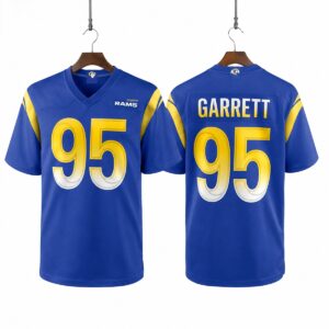 2026 Myles Garrett Rams Football Jersey 0