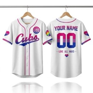 2026 Cubs Love All Way Pride Month Jersey 1