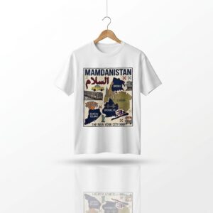 1 Mamdanistan The New York City Map Shirt 1