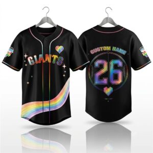 SF Giants Happy Pride Month 2026 Jersey 2