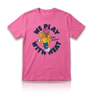 2026 Guardians We Play With Heart Spicy Mustard Hot Dog Mascot Shirt 1