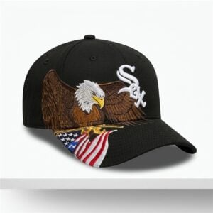 2026 White Sox Only Stars and Stripes Eagle Hat 1
