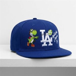 2026 LA Dodgers Yoshi World Series Champion 8X Hat 1