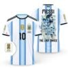 1 Argentina Messi FIFA World Cup Final 2026 The Last Dance Shirt