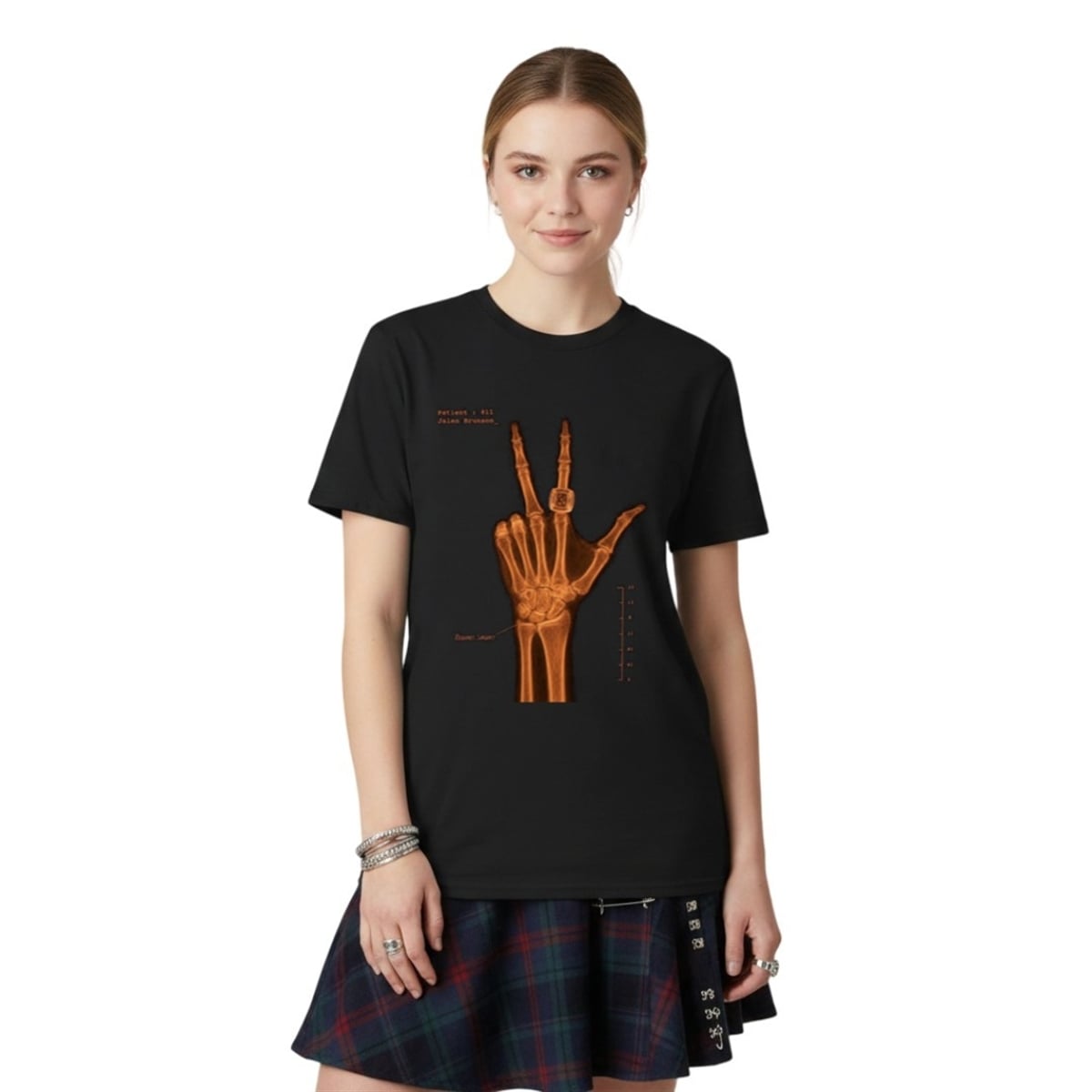 Jalen Brunson Hand X-Ray Shirt 2 1 Jalen Brunson Hand X Ray Shirt 2
