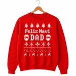 Jordan Devey Feliz Navi Dad Ugly Sweater