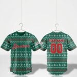 2026 Biloxi Shuckers Christmas In July Night Jersey