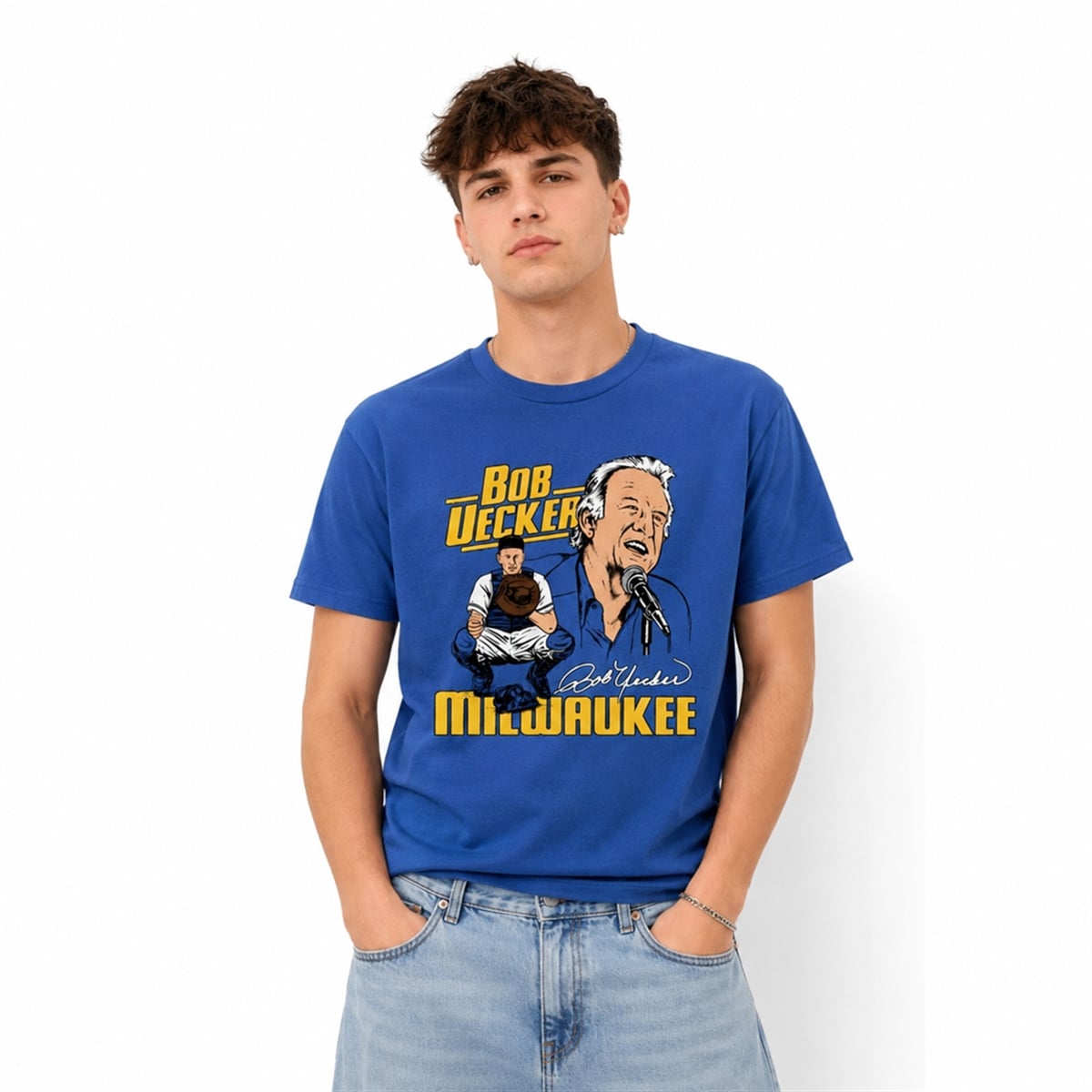 2026 Bob Uecker Milwaukee Baseball Shirt 3 2026 Bob Uecker Milwaukee Baseball Shirt 5