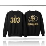 2026 Deion Sanders Buffaloes Football 303 Sweatshirt