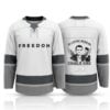 2026 Freedom Charlie Kirk In Loving Memory Hockey Jersey 1