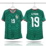 2026 Mexico Gilberto Mora Green World Cup Jersey