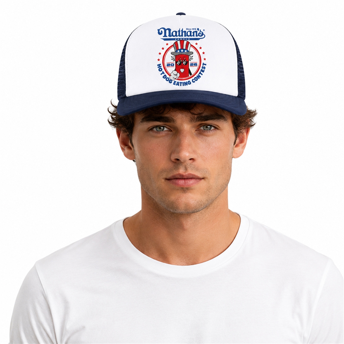 2026 Nathan's Hot Dog Eating Contest Hat 2026 Nathan's Hot Dog Eating Contest Hat