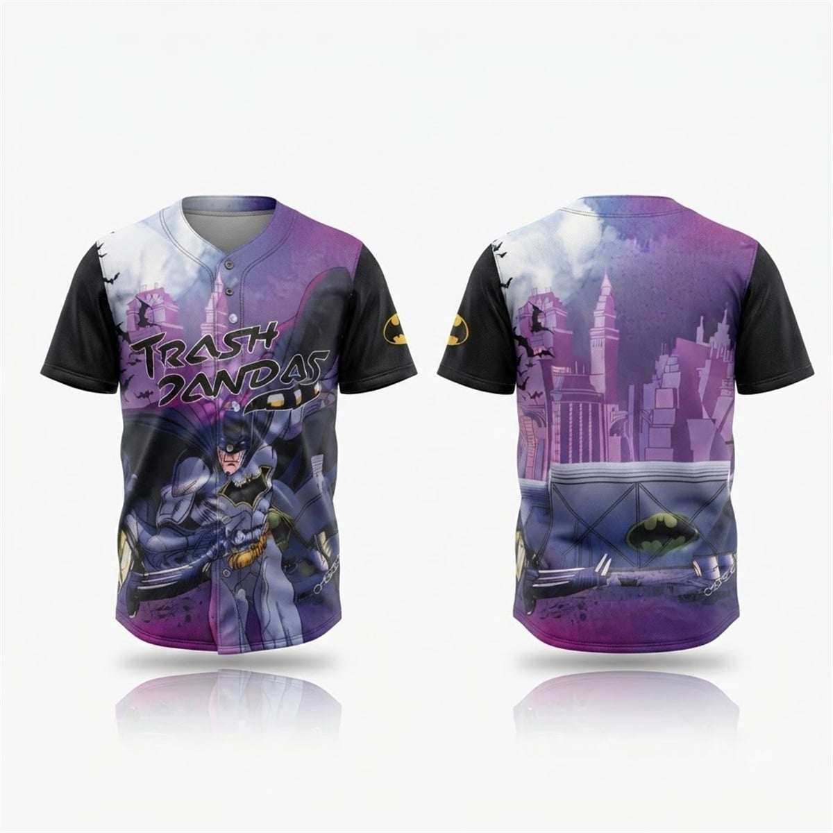 2026 Trash Pandas x Batman Superhero Night Jersey Giveaway 1 2026 Trash Pandas x Batman Superhero Night Jersey Giveaway 1