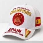 2026 World Cup Champions Spain Football Hat