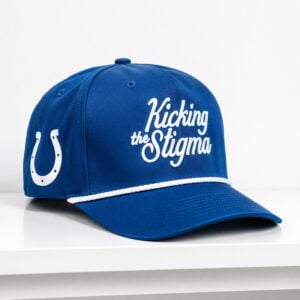 Kalen Jackson Colts Kicking The Stigma Hat 1