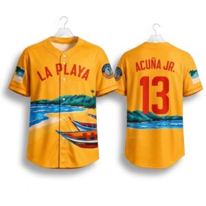 Ronald Acuna Jr La Playa Beach Connect Series 2026 Jersey 1