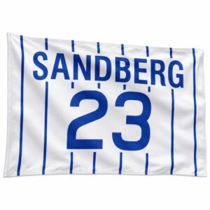 2026 Chicago Cubs Sandberg 23 Flag 1