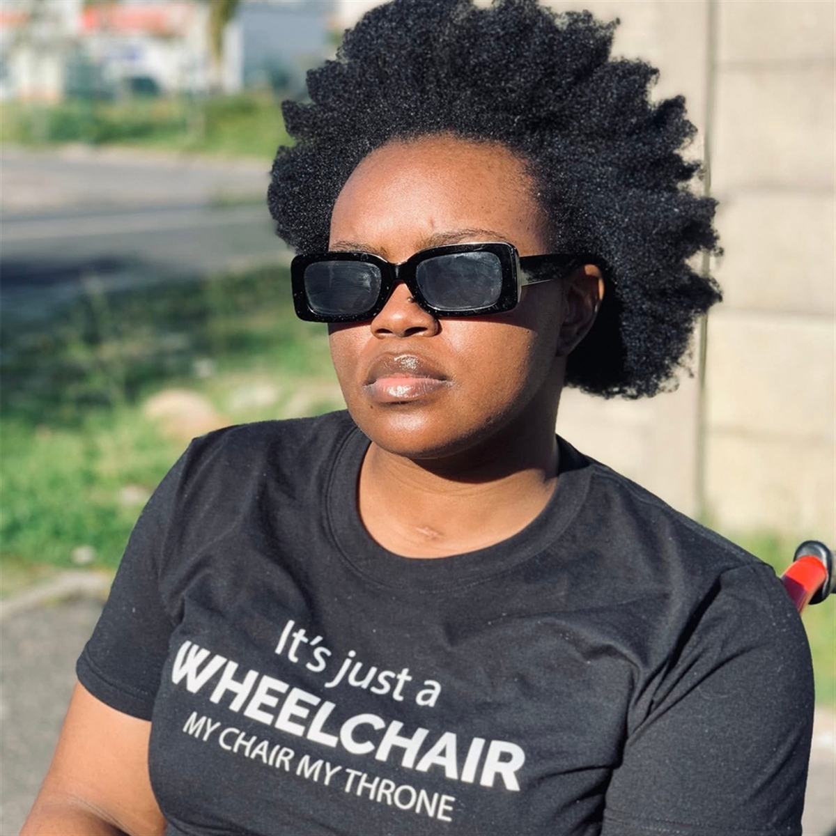 Nobathembu It's Just A Wheelchair My Chair My Throne Shirt Nobathembu It's Just A Wheelchair My Chair My Throne Shirt