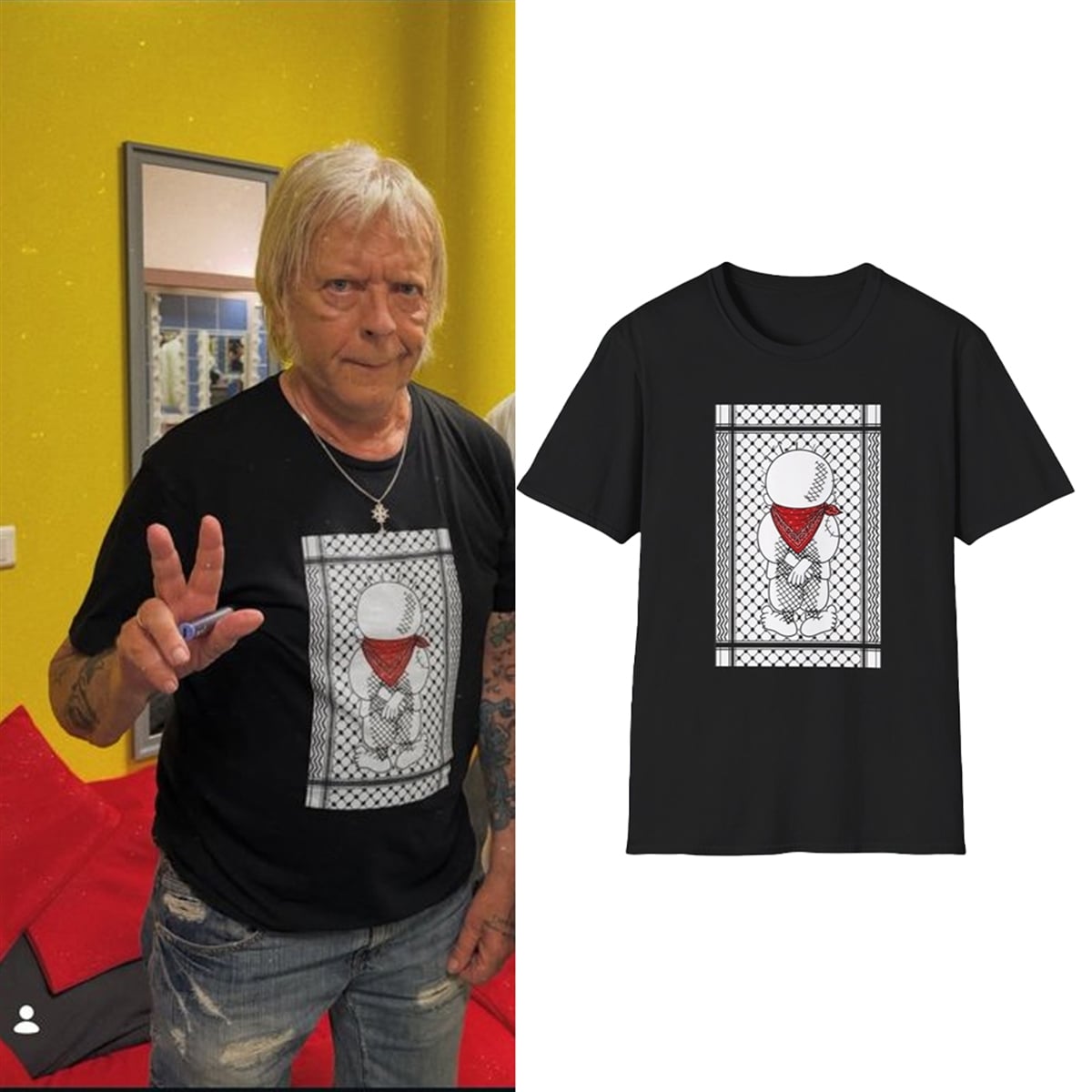 6 Renaud Palestine Shirt