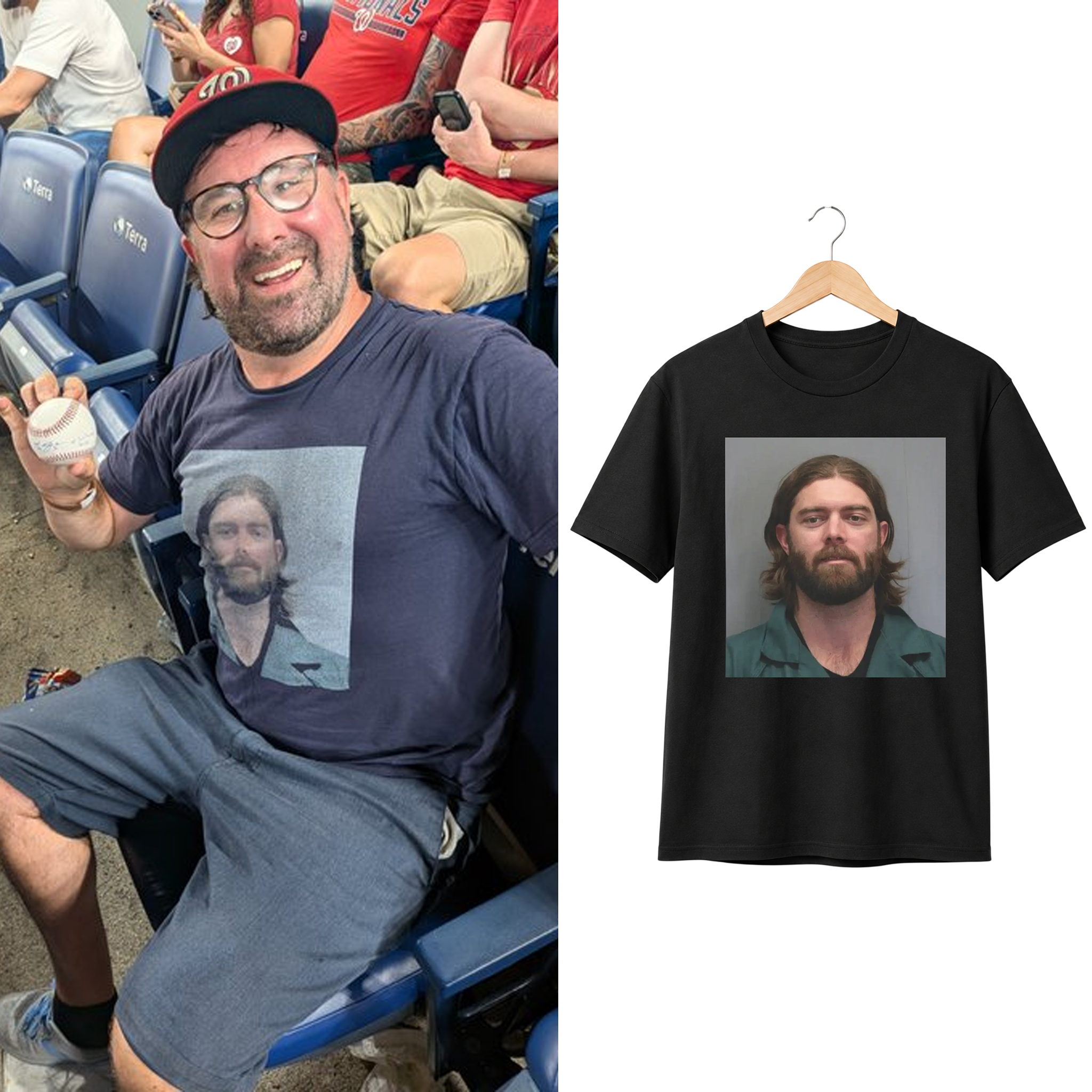 7 Max Scherzer Jayson Werth Mugshot Shirt 7 Max Scherzer Jayson Werth Mugshot Shirt