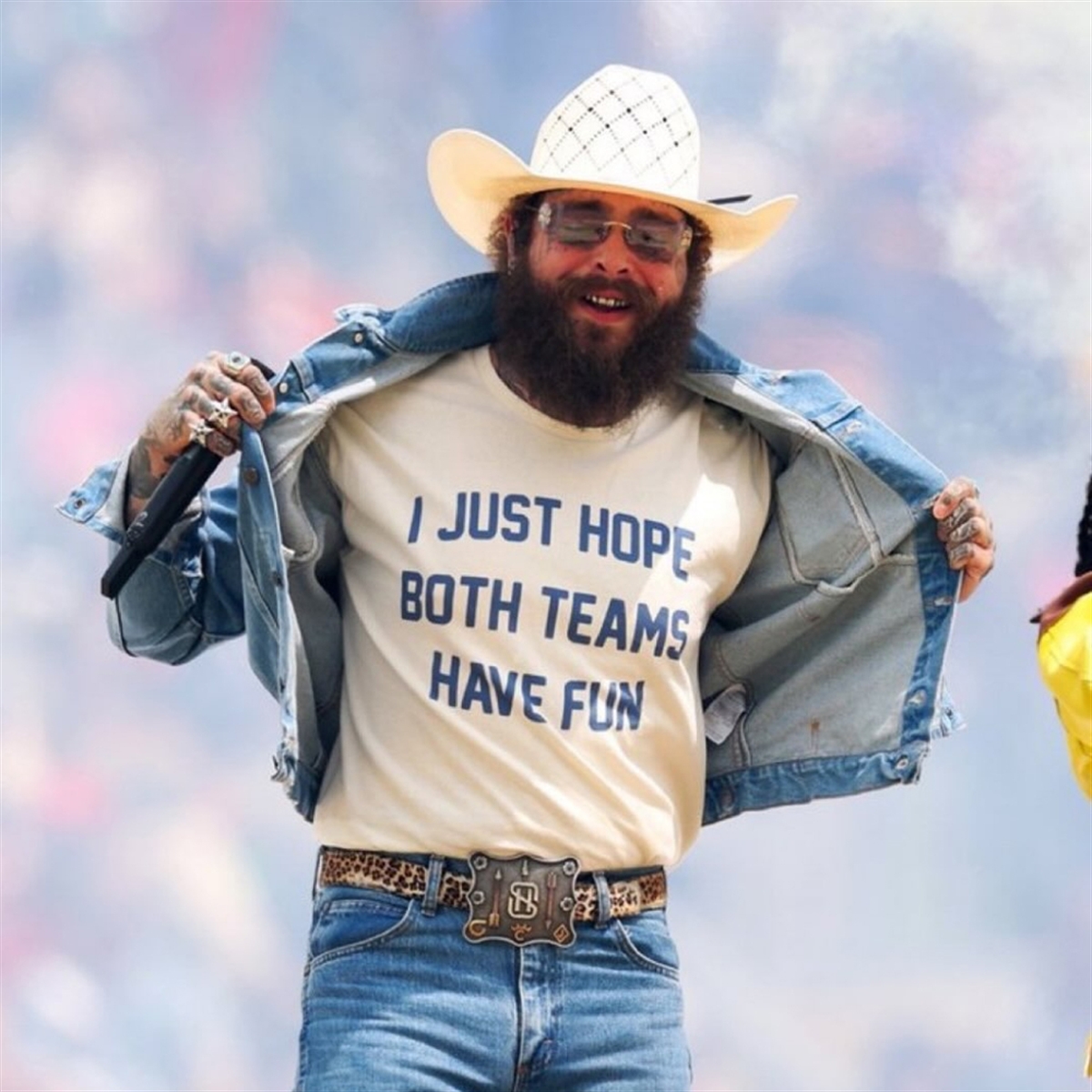 7 Post Malone I Just Hope Both Teams Have Fun Shirt 7 Post Malone I Just Hope Both Teams Have Fun Shirt