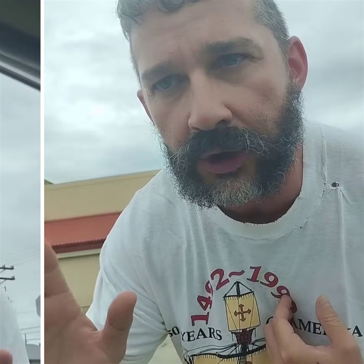 7 Shia LaBeouf 1492 1992 500 Years Of America Shirt Shia LaBeouf 1492 1992 500 Years Of America Christopher Columbus Shirt