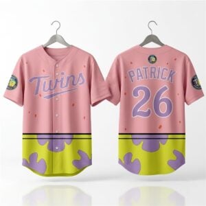 2026 Twins SpongeBob Day Jersey 2026 Giveaway 1