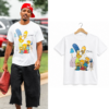 Jayden Daniels Simpsons Say Cheese Shirt 11 8 Jayden Daniels Simpsons Say Cheese Shirt