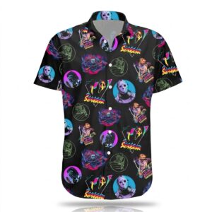 2026 Halloween Movie Hawaiian Shirt 1