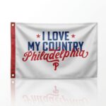Brandon Marsh I Love My Country Philadelphia Phillies Flag
