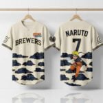 Brewers Naruto Night Jersey 2026 Giveaway