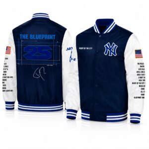NY Yankees Jay Z Tour 2026 Heart Of The City Jacket The Blueprint Jacket 1