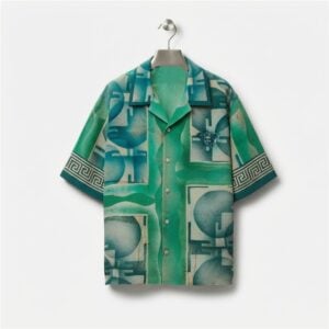 Mike Tyson Blue The Shapes Hawaiian Shirt 1