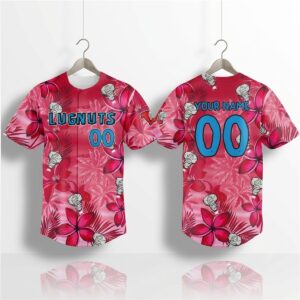 2026 Lansing Lugnuts Margaritaville Night Jersey 1