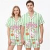 Funny Halloween Just A Spooky Goose Pajama Set 4