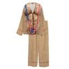 Hairy Body Swimsuit USA Flag Pajama Set 3
