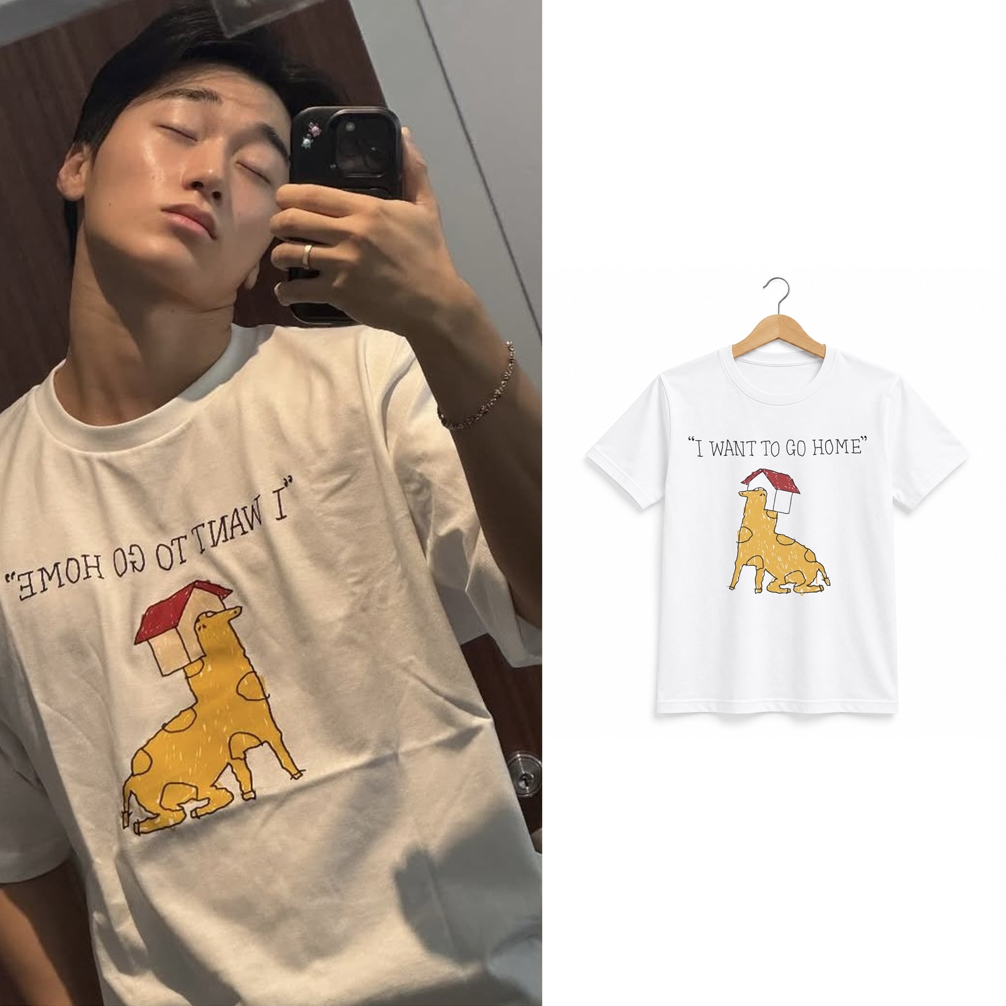 I Want To Go Home Choi San Shirt I Want To Go Home Choi San Shirt