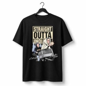 1 Sophie Cunningham Caitlin Clark Straight Outta Indiana Shirt