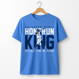 1 2026 Salvador Perez Home Run King KCs All Time Hr Leader Shirt