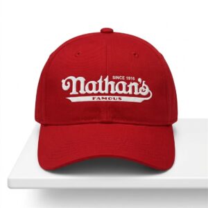 Nathans Foam Hot Dog Since 1916 Hat 1