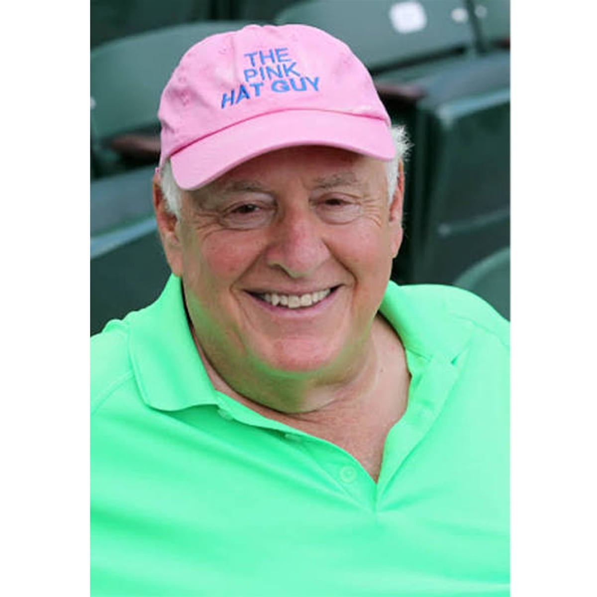 Jim Anixter Cubs The Pink Hat Guy Hat 4 Jim Anixter Cubs The Pink Hat Guy Hat 4
