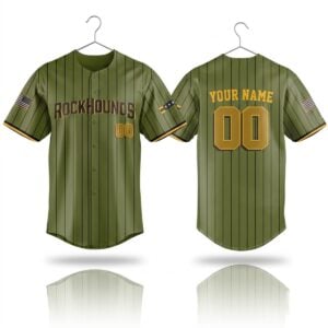 2026 Midland RockHounds Military Appreciation Jersey 1